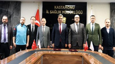 İl Sağlık Müdürümüz sayın Uzm. Dr. Çağdaş DERDİYOK ve Kastamonu