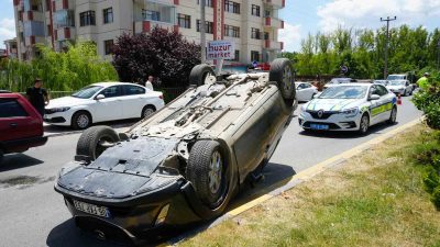 Kastamonu’da otomobilin takla atması neticesinde meydana gelen kazada 1 kişi