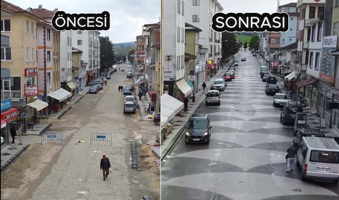 Şubat ayında, ilçe merkezinde yürütülen üstyapı çalışmaları eleştirilerek, esnaf ve