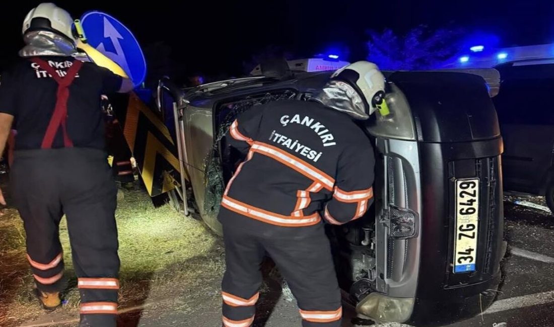 Kastamonu’nun komşu illerinden Çankırı’da meydana gelen trafik kazası, bölgede kısa