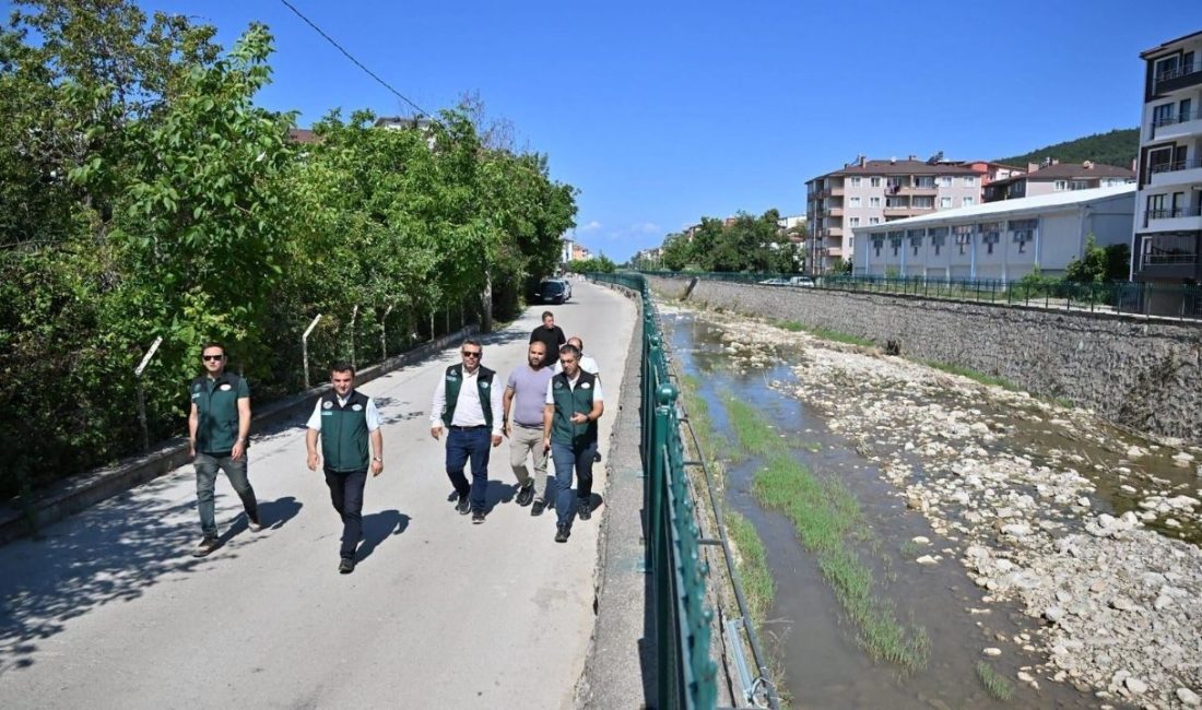 Kastamonu’nun Cide ilçesinde taşkın riskinin azaltılmasına yönelik planlanan çalışmalar için