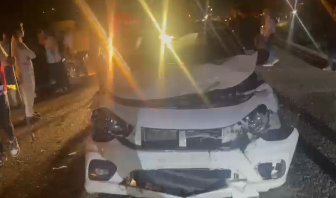 Kaza, saat 23.30 sıralarında Cide-Kastamonu karayolu üzerindeki Hastane Kavşağı yakınlarında