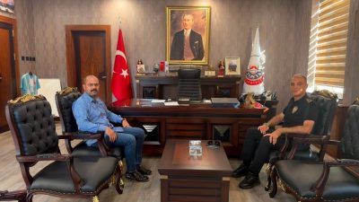Kastamonu İl Emniyet Müdürü Tamer Taş, Tosya Belediyesi’ni ziyaret ederek