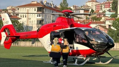 Kastamonu’nun Doğanyurt ilçesinde tedavi altına alınan 1 yaşındaki bir bebek,