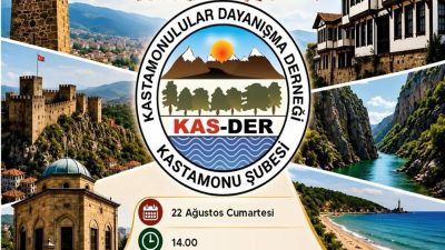 Kastamonulular Dayanışma Derneği (KAS-DER) Kastamonu Şubesi, bugün gerçekleştireceği genel kurul