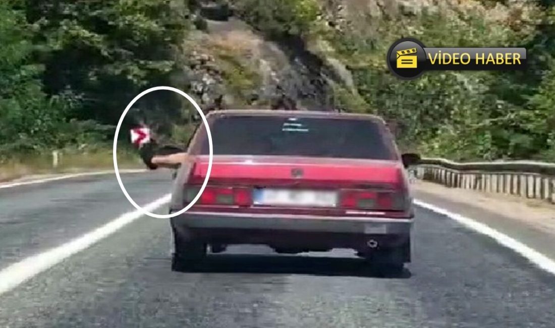 Kastamonu’nun komşu ili Karabük’te yaşanan bir olay, trafikteki sorumsuz davranışların