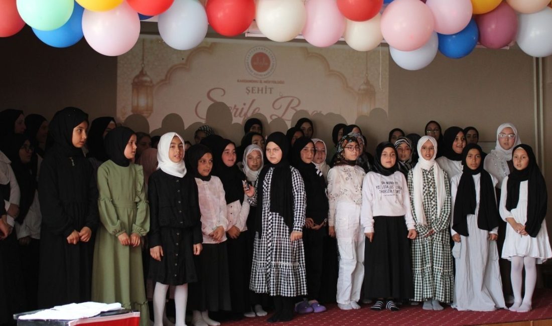 Kastamonu’da Şehit Şerife Bacı Yatılı Kız Kur’an Kursu’nda yaz döneminin