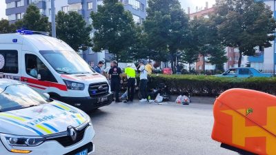 Edinilen bilgilere göre kaza, Salı pazarı ilerisinde bulunan akaryakıt istasyonu