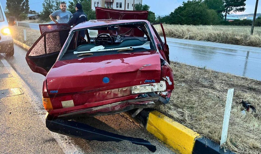 Kastamonu’da araç trafiğinin yoğun olduğu güzergahlardan biri olan Devrekani yolunda