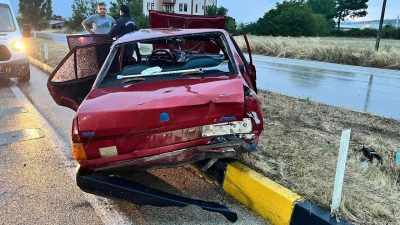 Kastamonu’da araç trafiğinin yoğun olduğu güzergahlardan biri olan Devrekani yolunda