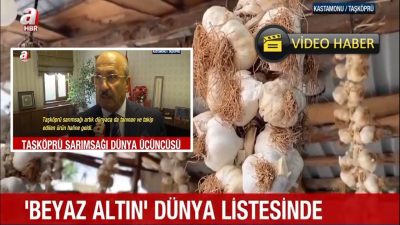 Kastamonu’nun Taşköprü ilçesinde yüzyıllardır üretimi sürdürülen ve kendine özgü aromasıyla