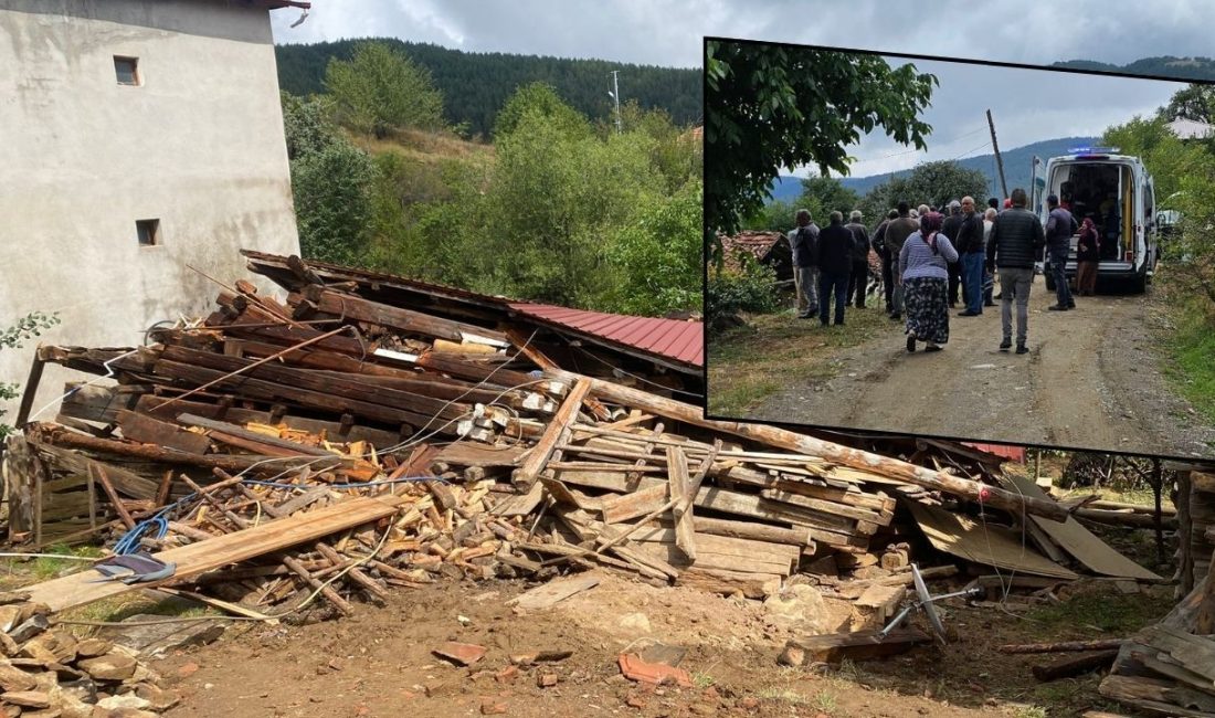 Kastamonu’nun Taşköprü ilçesine bağlı Kirazcık köyü Oruçlu Mahallesi’nde meydana gelen