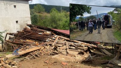 Kastamonu’nun Taşköprü ilçesine bağlı Kirazcık köyü Oruçlu Mahallesi’nde meydana gelen