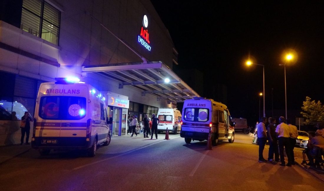 Kastamonu’da İhsangazi yolu üzerinde bulunan bir işletmede iki çalışan arasında