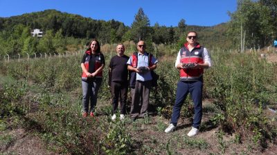 Kastamonu Çatalzeytin İlçe Tarım ve Orman Müdürlüğü ekipleri, Arıca köyündeki