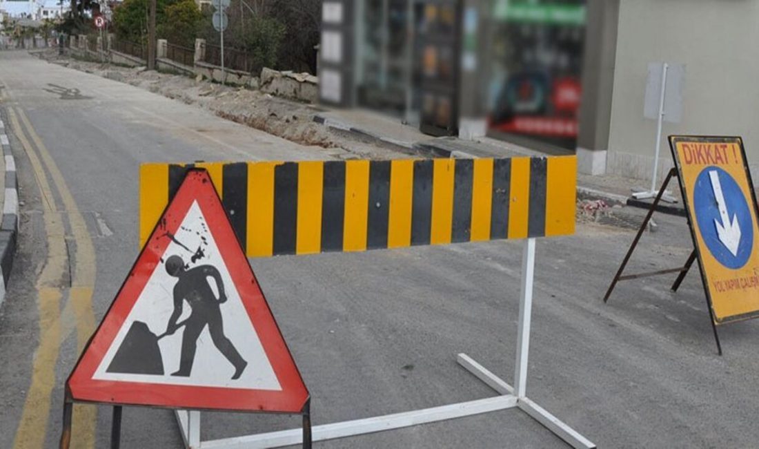 Kastamonu Kuzeykent Mahallesi Kazım Karabekir Caddesi, üstyapı çalışmaları nedeniyle 14