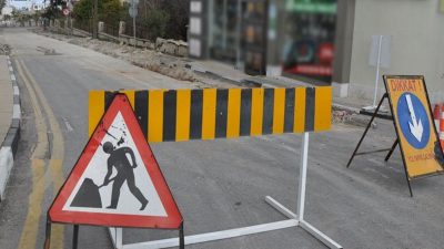 Kastamonu Kuzeykent Mahallesi Kazım Karabekir Caddesi, üstyapı çalışmaları nedeniyle 14