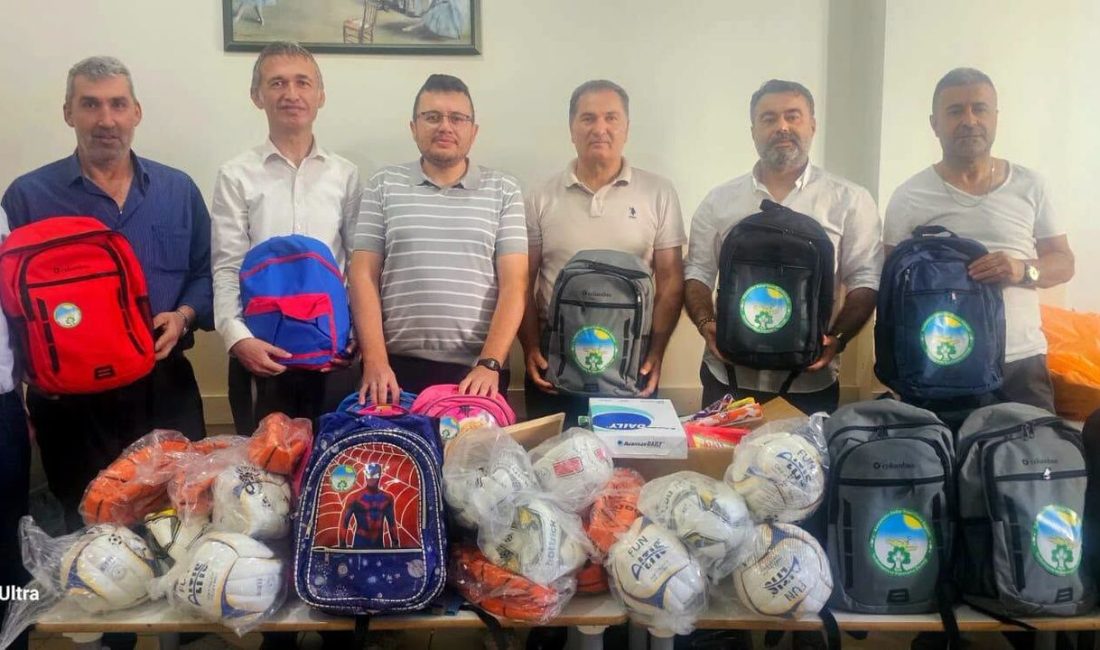 Kastamonu’nun Daday ilçesinde yürütülen eğitim kampanyasında, öğrencilere okul kıyafetlerinin ardından