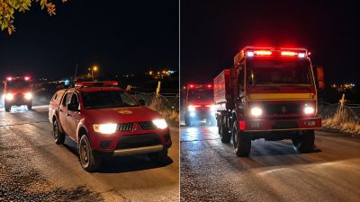 Kastamonu Orman Bölge Müdürlüğü ekipleri, Antalya Aksu’daki yangınla mücadele görevini